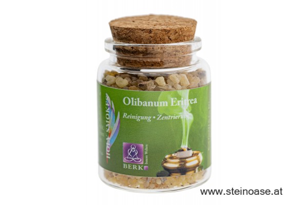 Weihrauch Olibanum Eritrea - im Glas